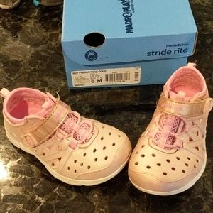 Stride Rite Rose Gold Durable Shoes
